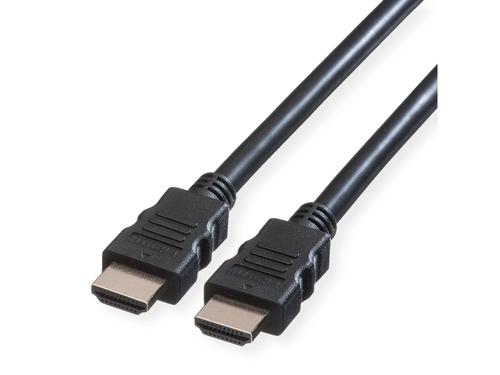 ROLINE GREEN CAVO HDMI HIGH SPEED CABLE, M/M, BLACK, 1M