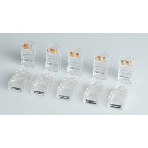 ROLINE CONNETTORE MODULARE UTP CAT5E CLASSE D 8P8C MONTAGGIO SU CAVO RJ45 GRIGIO
