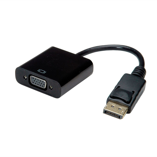 VALUE CAVO ADATTATORE DP - VGA, M/F