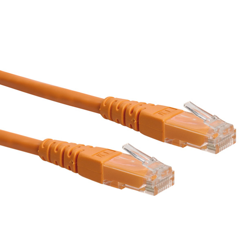 ROLINE CAVO UTP PATCHCORD CAT.6, CLASS E, ARANCIO, 2M