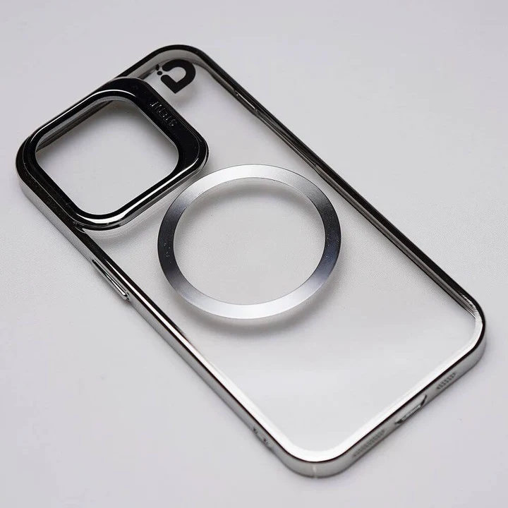 IDUDE COVER TANK MAGSAFE CRYSTAL IPHONE 12 - 12 PRO SILVER