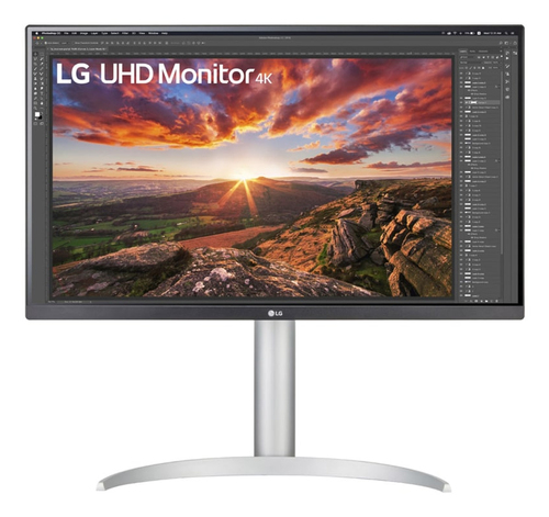 LG MONITOR 27 LED IPS 4K UHD 16:9 5MS 300 CDM, PIVOT, DP/HDMI, MULTIMEDIALE, BIANCO