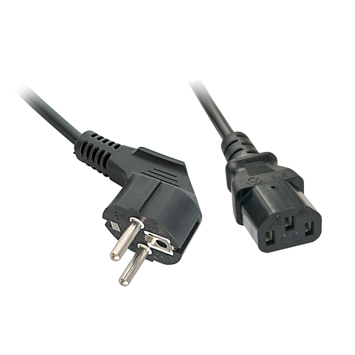 LINDY CAVO DI ALIMENTAZIONE SCHUKO IEC, 5M