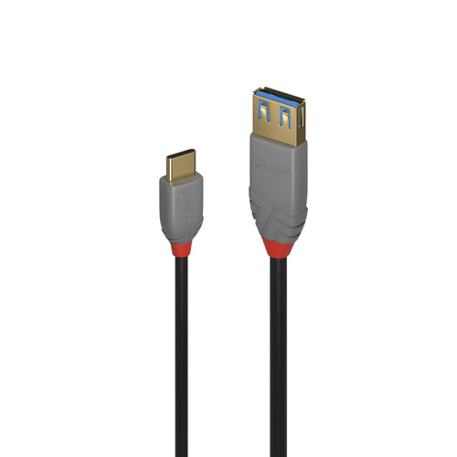 LINDY CAVO ADATTATORE USB 3.1 TIPO C/A ANTHRA LINE, 15CM
