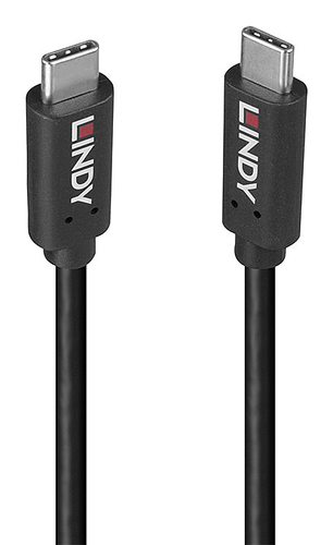 Cavo USB 3.2 tipo C, 20Gbps, PD 100W, GRS, 1m - USB Tipo C Maschio a C Maschio