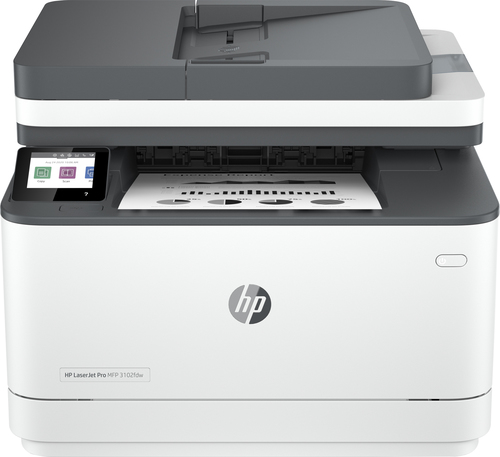 HP MULTIFUNZIONE LASER A4 B/N, LASERJET PRO MFP 3102FDW, 33 PM ADF, FRONTE/RETRO, USB/LAN/WIFI