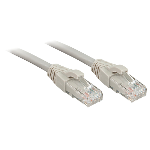 LINDY CAVO DI RETE CAT.6 U/UTP NON SCHERMATO 3MT GRIGIO