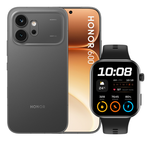 HONOR SMARTPHONE 600 8 512GB BLACK + W2I