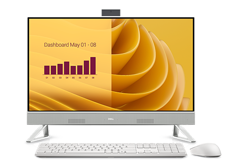 DELL PC AIO 27" Intel Core 5 120U 16GB 512GB SSD WIN 11 PRO