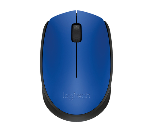 LOGITECH MOUSE WIRELESS OTTICO M171 BLU