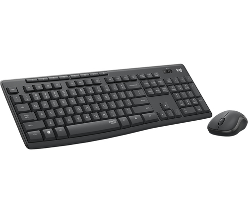 LOGITECH BUNDLE MOUSE + TASTIERA WIRELESS COMBO MK295 (tastiera inglese)