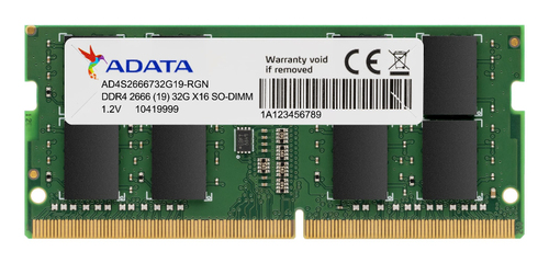 ADATA RAM SO-DIMM 8GB DDR4 2666MHZ 1.2V
