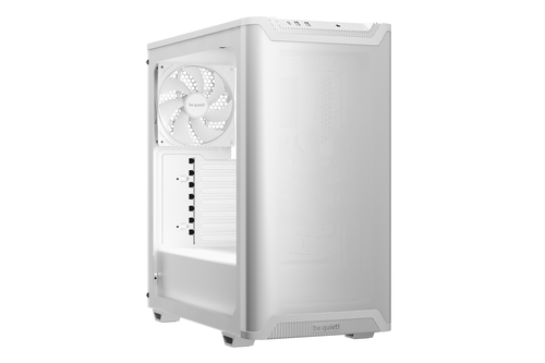 BEQUIET CASE PURE BASE 501  AIRFLOW WINDOW WHITE