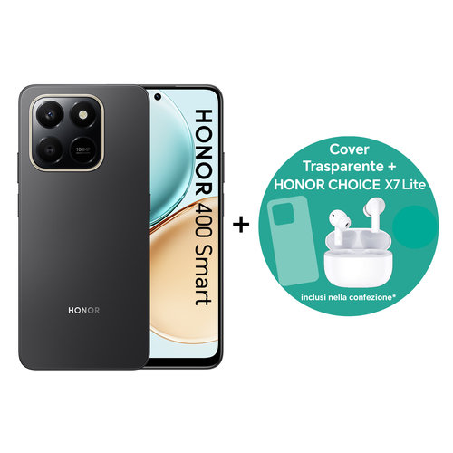HONOR SMARTPHONE 400 SMART 8 256GB BK+X7 LIT WH+CASE