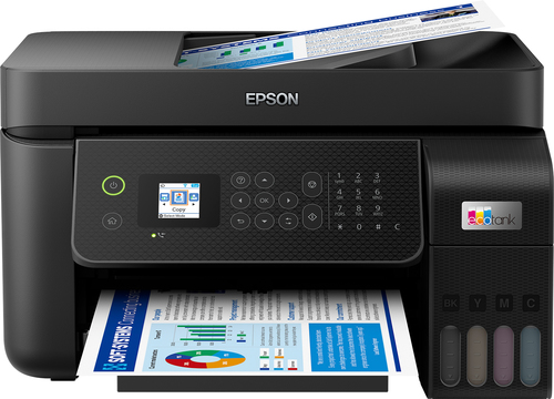 EPSON MULTIFUNZIONE INK A4 COLORE, ECOTANK ET-4800, 33PPM, ADF, FRONTE/RETRO MANUALE, USB/LAN/WIFI, 4 IN 1
