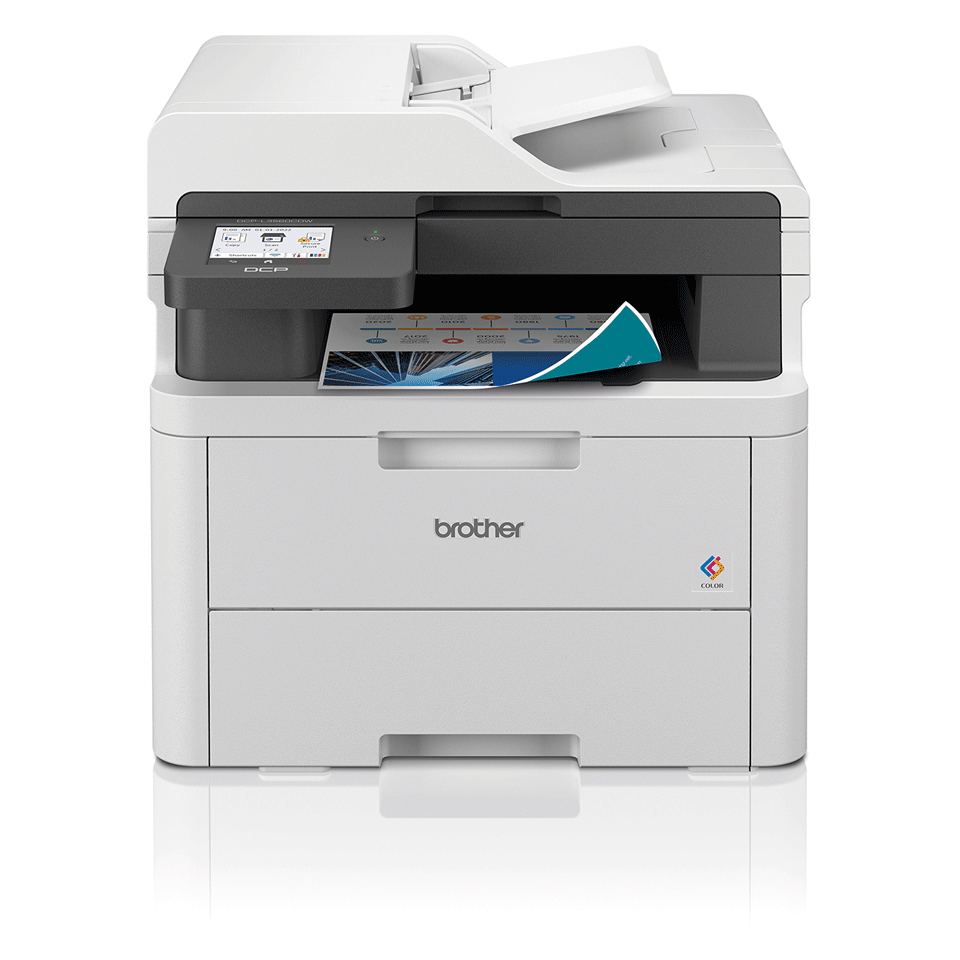 BROTHER MULTIFUNZIONE LASER LED A4 COLORE, 26PPM FRONTE/RETRO AUTO USB/WIFI 3 IN 1