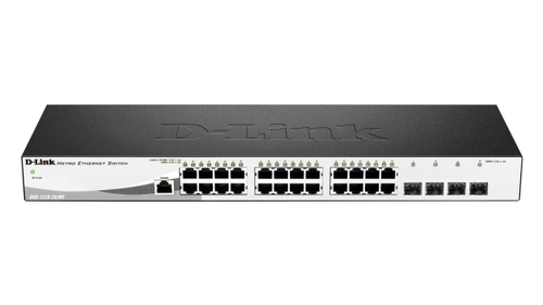 D-LINK SWITCH 24-PORT 10/100/1000BASE-T + 4 SFP PO D-LINK SWITCH 24-PORT 10/100/1000BASE-T + 4 SFP P