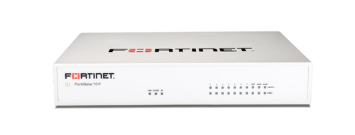 FORTIGATE-70F 10 PORTE GE RJ45 (INCLUSO 7 P. INTERNE, 2 P. WAN, 1 P. DMZ)