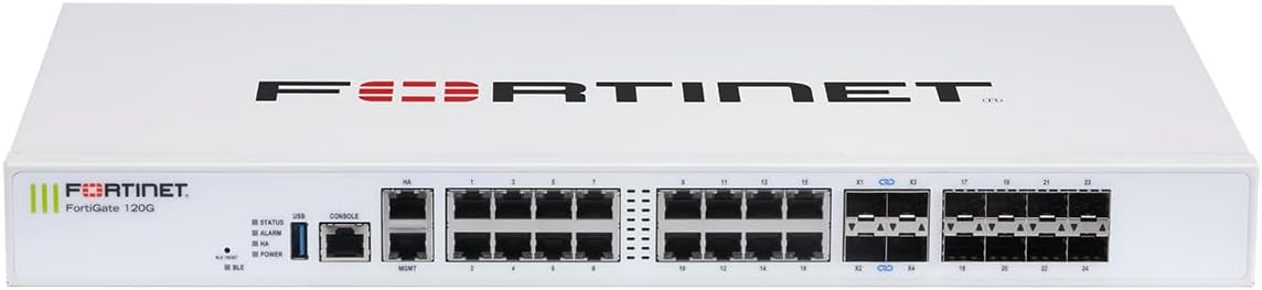 FORTIGATE-120G FIREWALL HARDWARE PIU 3 YEARS DI SERVIZI FORTICARE PREMIUM E FORTIGUARD UTP