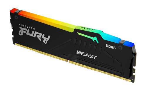 KINGSTON RAM FURY BEAST RGB DIMM 8GB DDR5 5600MHZ NON ECC