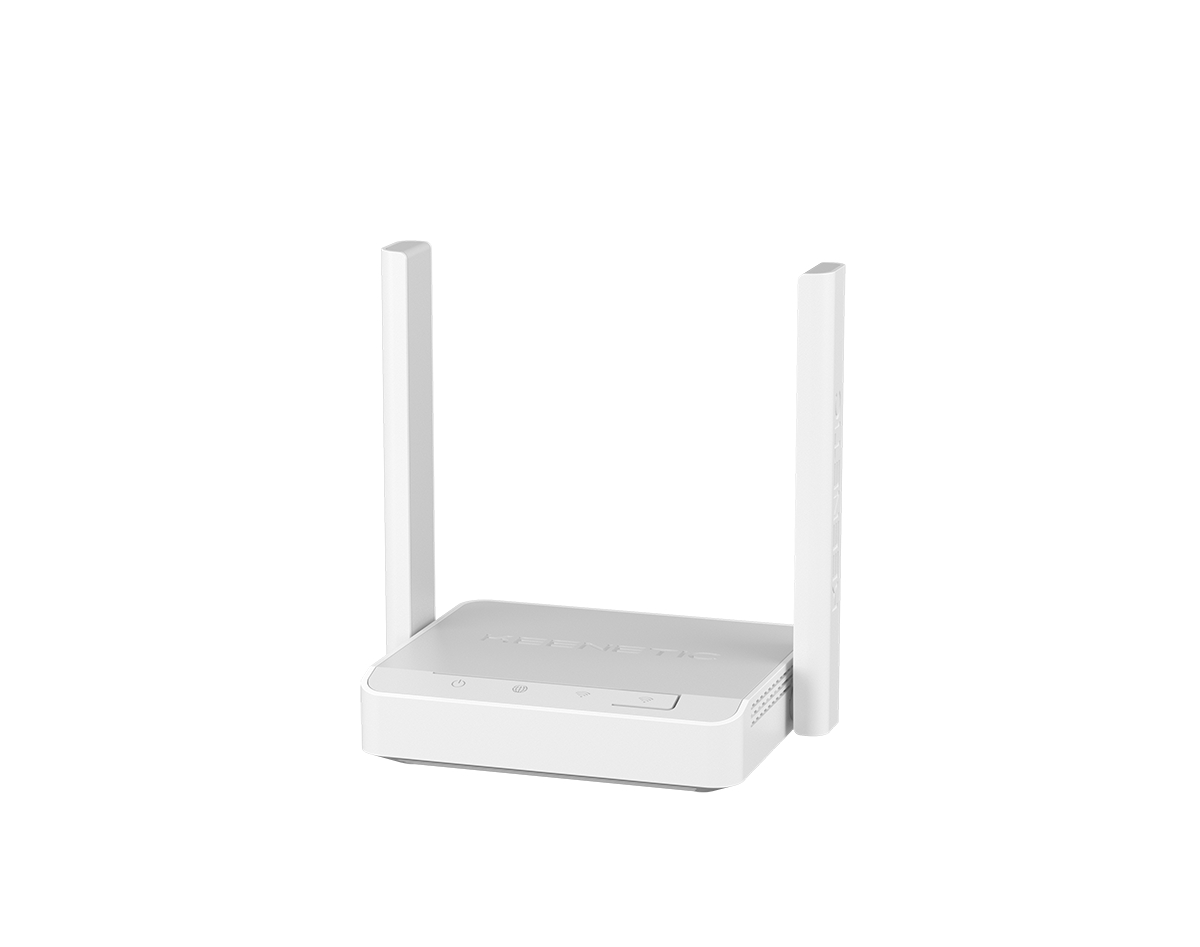 KEENETIC STARTER ROUTER/EXTENDER WI-FI MESH N300 CON SMART SWITCH A 3 PORTE 10/100MBPS,MESH,VPN,PARE