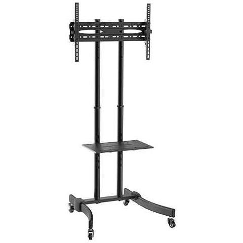 LINK SUPPORTO PER TV 37-70" CON RUOTE E RIPIANO