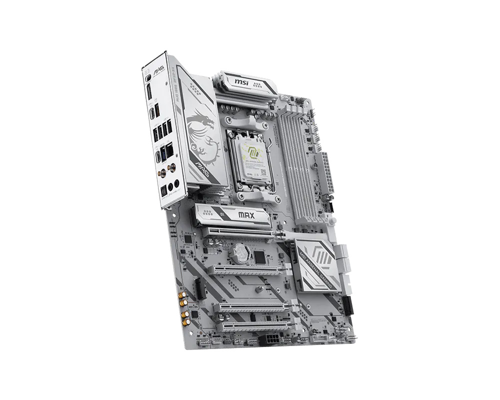 MSI MB AMD MAG B850 GAMING PLUS MAX WIFI,B850,AM5,4DDR5,4PCI-Ex16,3M.2,4SATA3,3USB10G,6USB5G,8USB2.0