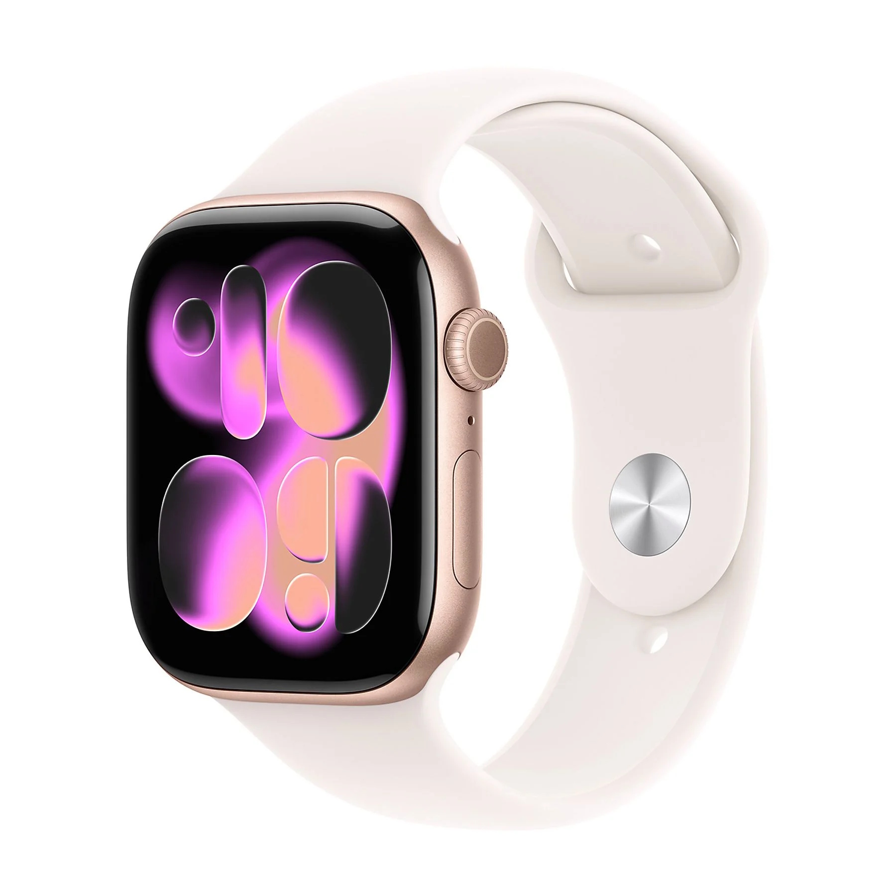 APPLE WATCH SERIES 11GPS E CELLULAR 46MM ROSE GOLD ALUMINIUM CASE WITH LIGHT BLUSH SPORT BAND, S/M