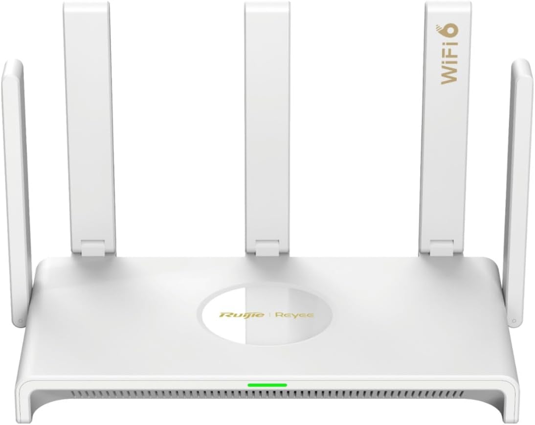 REYEE ROUTER WI-FI6 3000MBPS DUAL-WAN GIGABIT, MESH REYEE 3.0