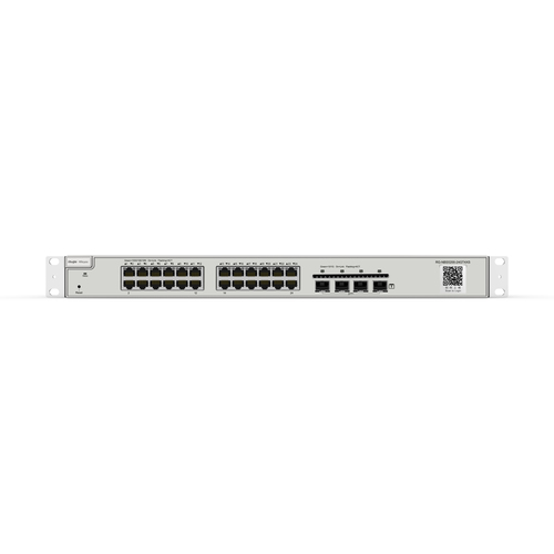 REYEE CLOUD SWITCH MANAGED GIGABIT L3 24 X GE 4 X SFP+ ROUTING STATICO, 19" RACK MOUNT