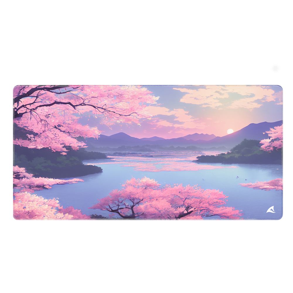 SHARKOON SKILLER SGP40 D3 MOUSEPAD TAPPETINO GAMING 1000 x 500 x 3  MM  ALBERI FIORITI