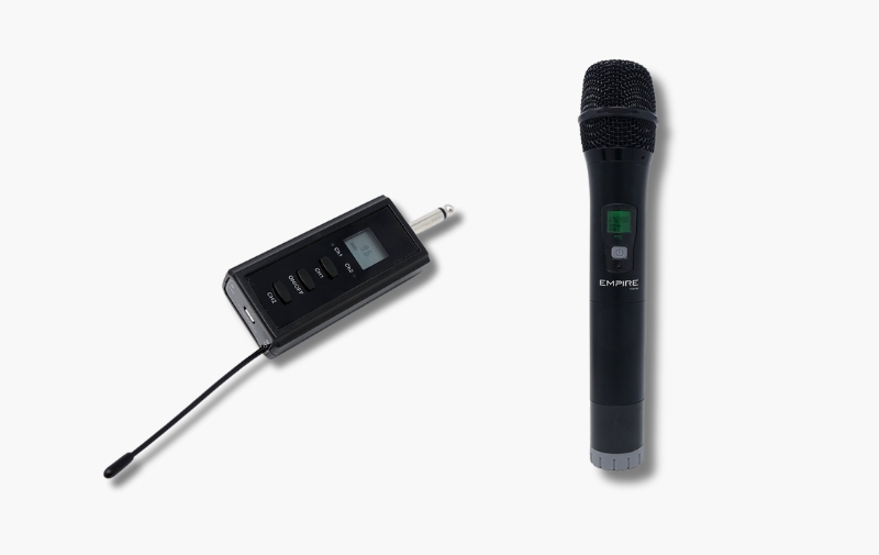 EMPIRE MEDIA KIT RICEVITORE UHF + MICROFONO ICE