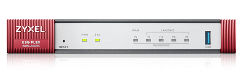 ZYXEL FIREWALL 1P GBE POE 30W 4P GBE 2 GBPS FIREWALL THROUGHPUT. WAN-VPN 20 IPSEC, 15 SSL